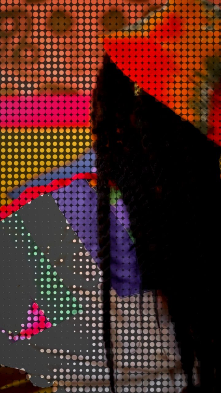 The Comic look glitch look applied in Glitchest